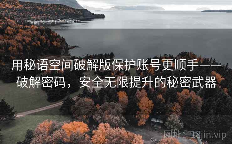 用秘语空间破解版保护账号更顺手——破解密码，安全无限提升的秘密武器