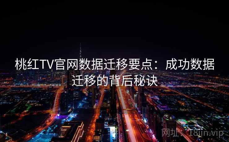 桃红TV官网数据迁移要点：成功数据迁移的背后秘诀