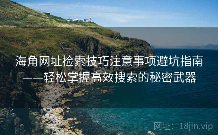 海角网址检索技巧注意事项避坑指南——轻松掌握高效搜索的秘密武器