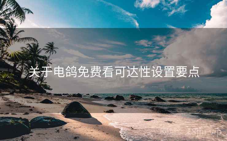 关于电鸽免费看可达性设置要点