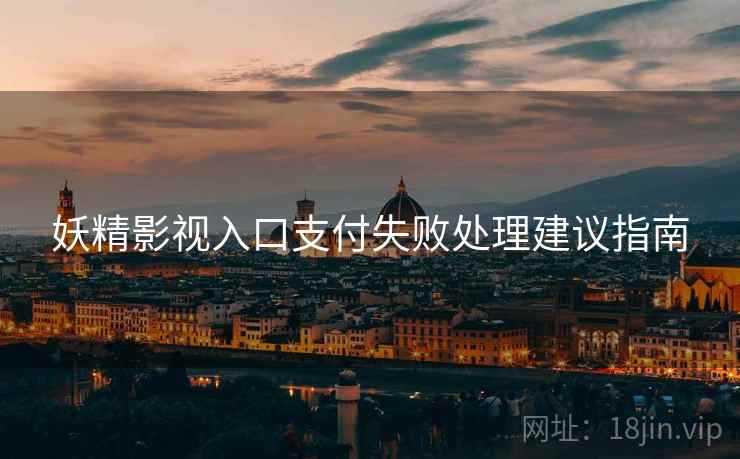 妖精影视入口支付失败处理建议指南
