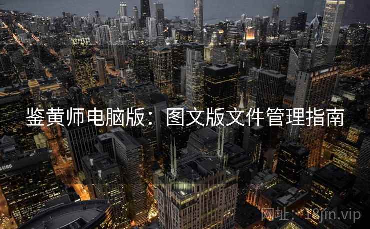 鉴黄师电脑版：图文版文件管理指南