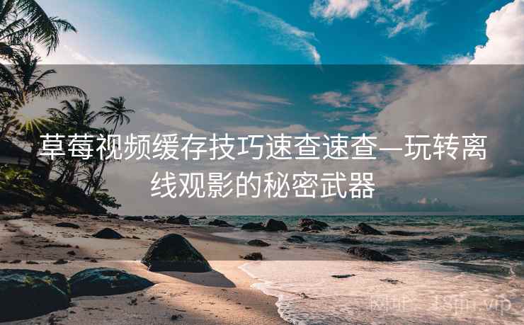 草莓视频缓存技巧速查速查—玩转离线观影的秘密武器